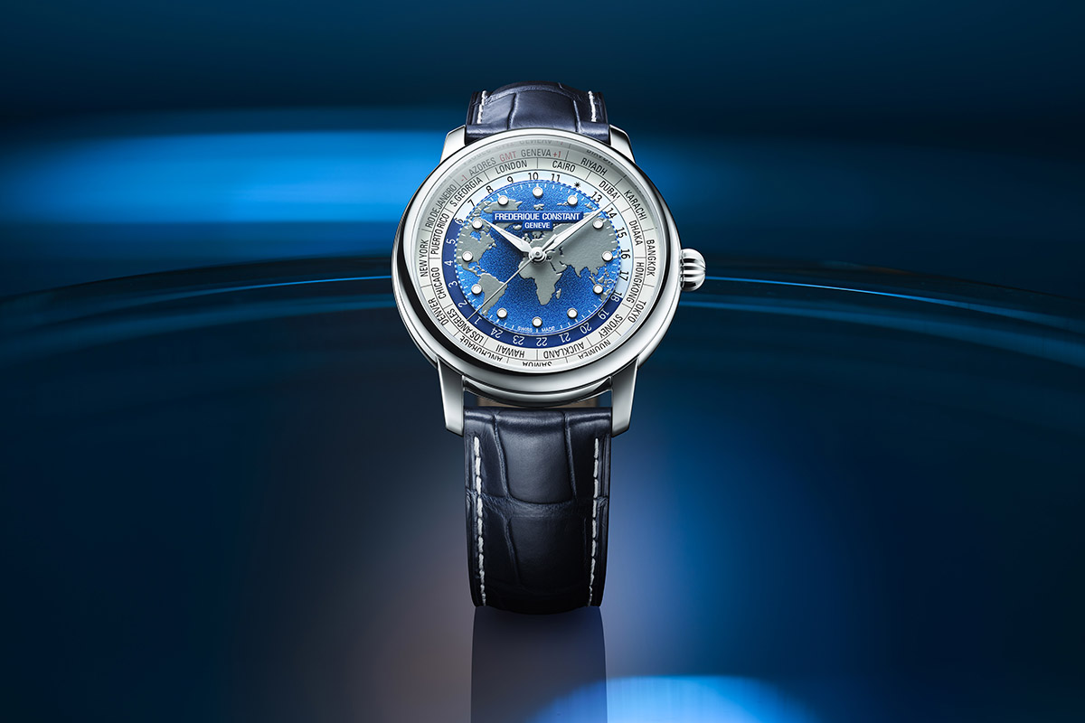 Classic Worldtimer Manufacture: Frederique Constant e l’arte della pulizia