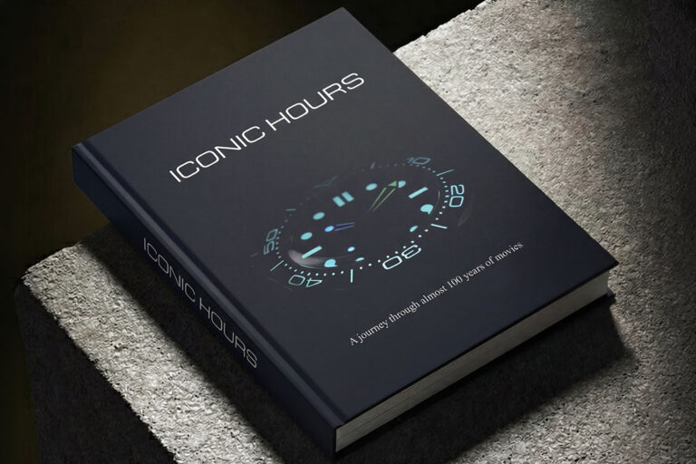 La copertina del volume "Iconic Hours"